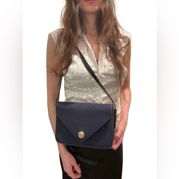Gucci Midnight Blue and Black Shoulder Bag - Picture 16 of 16